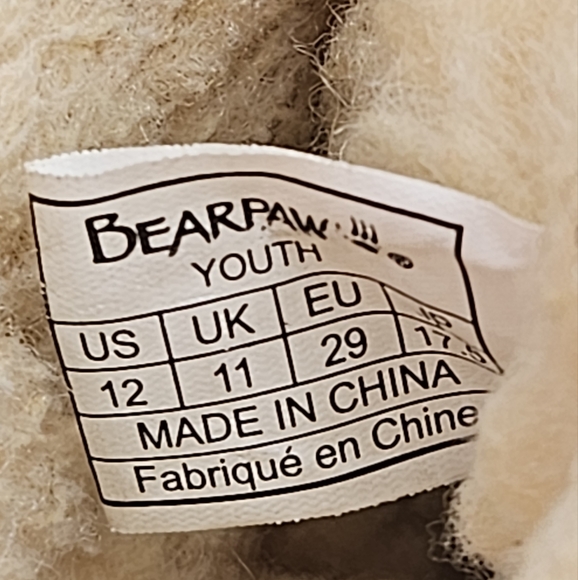 Bearpaw Emma suede sherpa fleece lined waterproof winter boots size 12 - Picture 8 of 16